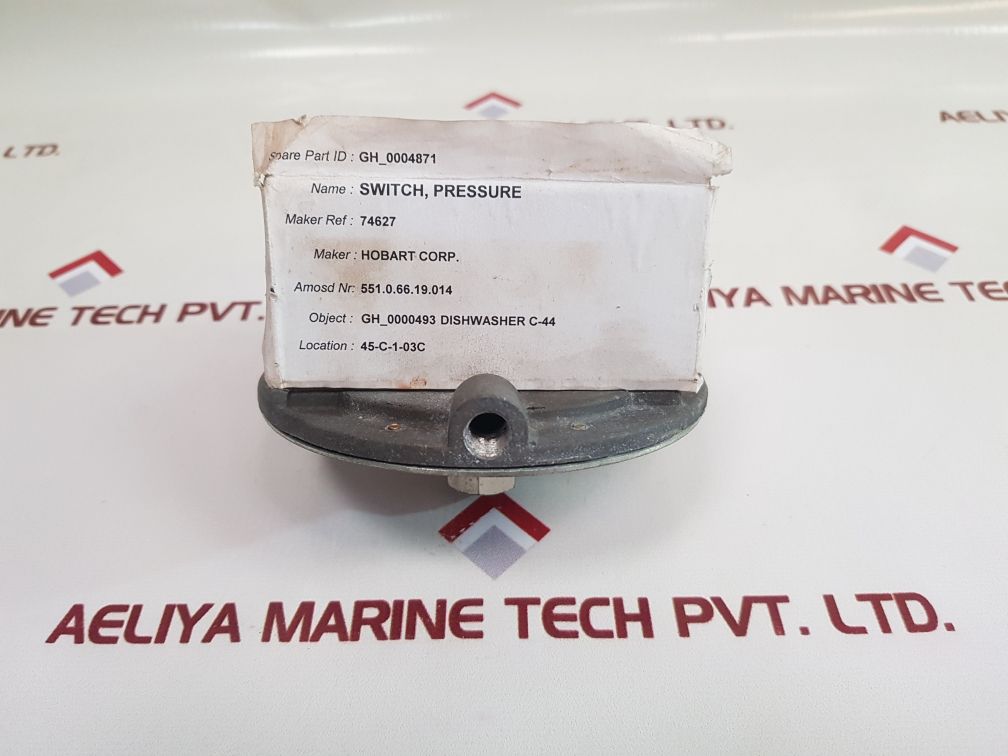 Hobart C645D-1052 Pressure Switch