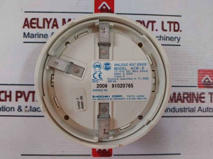 Hochiki Acb-e Analogue Heat Sensor 17-41Vdc 30Ma Class P