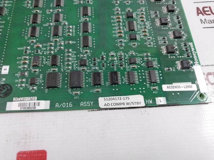 Honeywell 80363970-100 Analog Output Module 51204172-175 Ac02W30-l2958