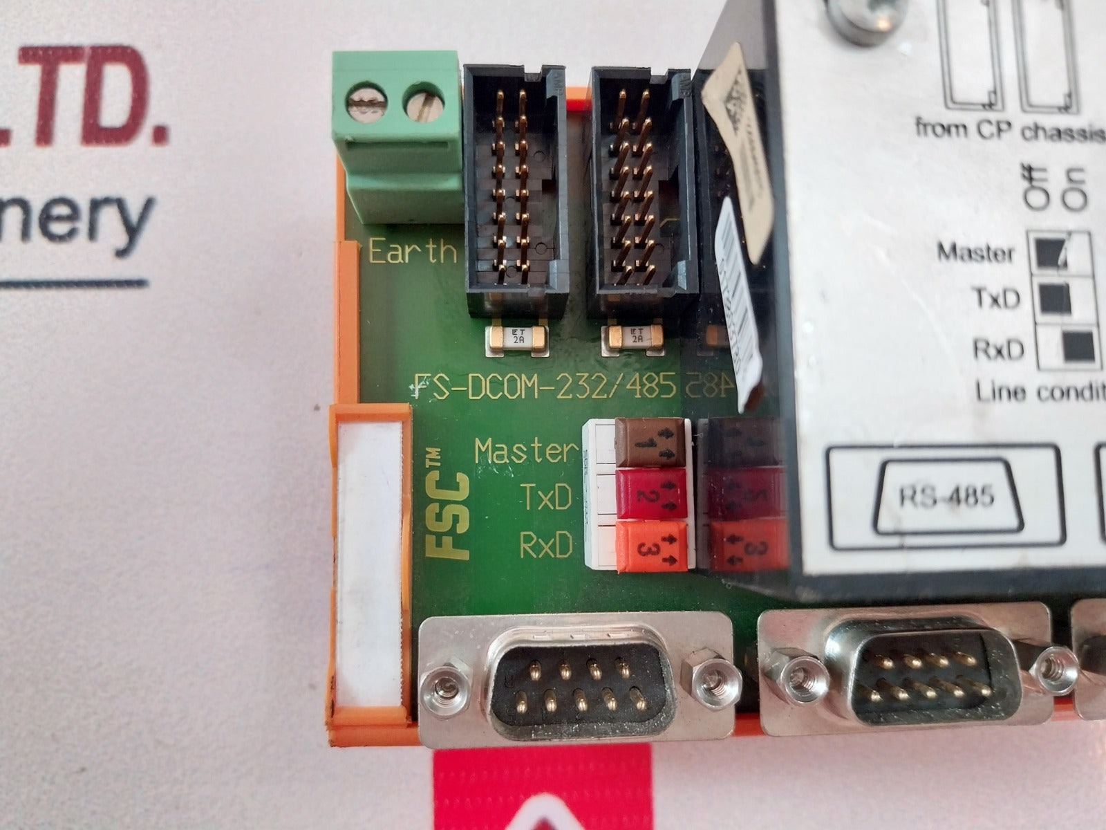 Honeywell Fc-dcom-232/485 Interface Module Fs-dcom-232/485