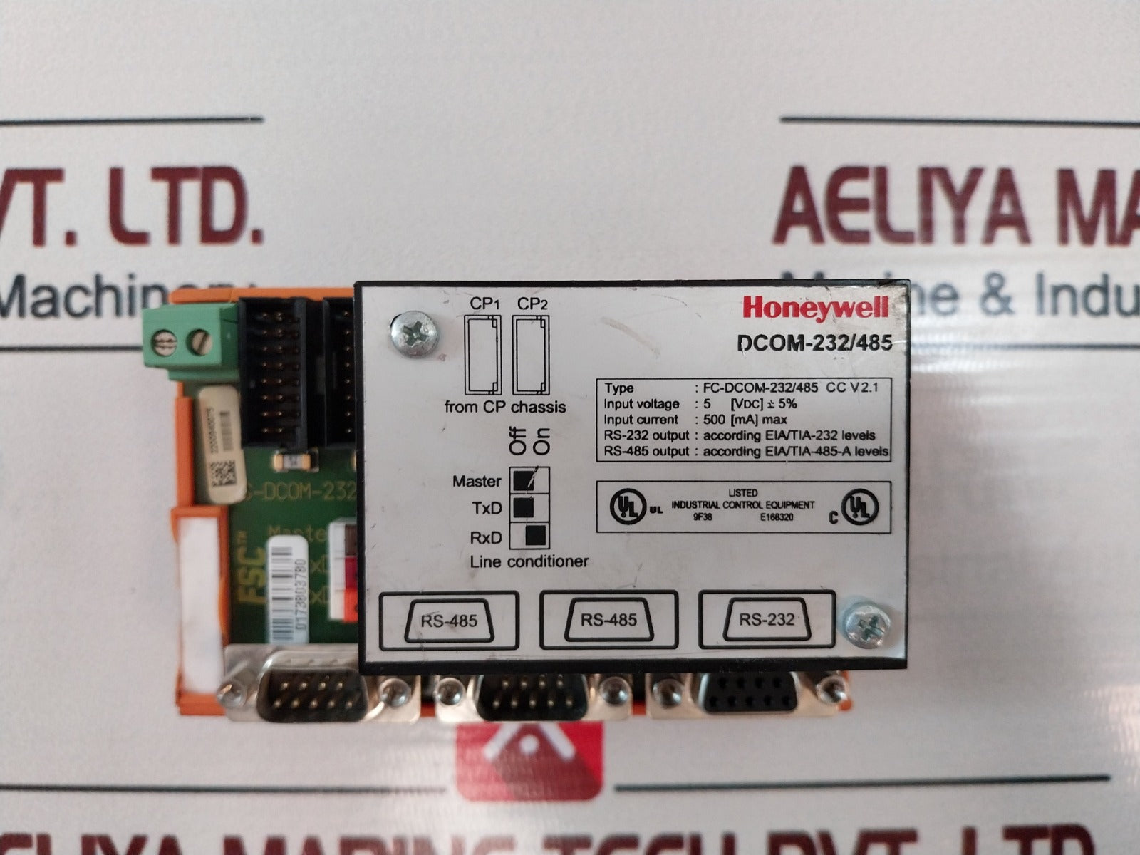 Honeywell Fc-dcom-232/485 Interface Module Fs-dcom-232/485