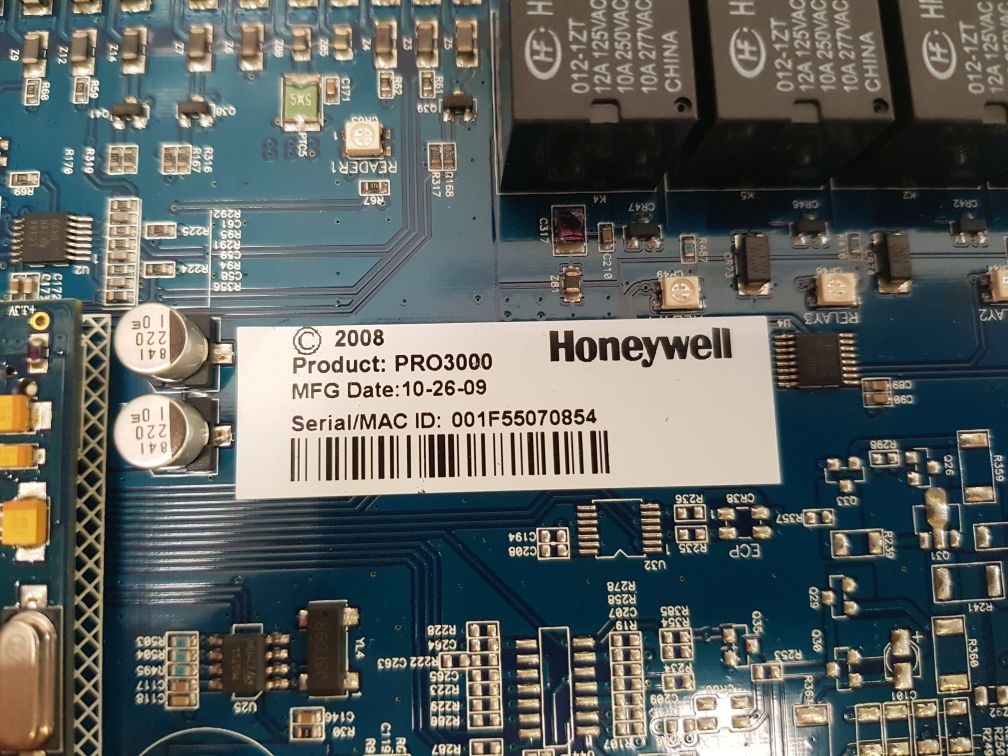 Honeywell Pro3000 Access Controller Pcb Card