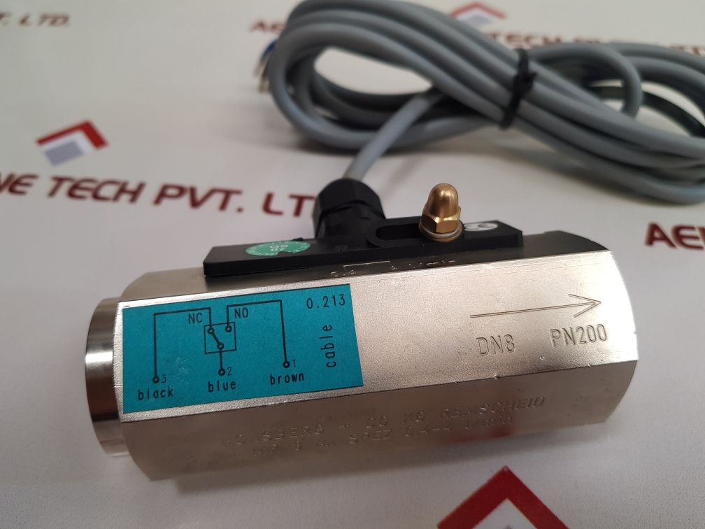 Honsberg Dn8 Pn200 Flow Switch - Aeliya Marine Tech