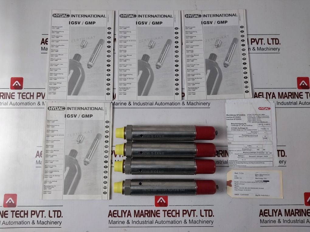 Hydac Gsv6-10-ce1637 Gas Safety Valve