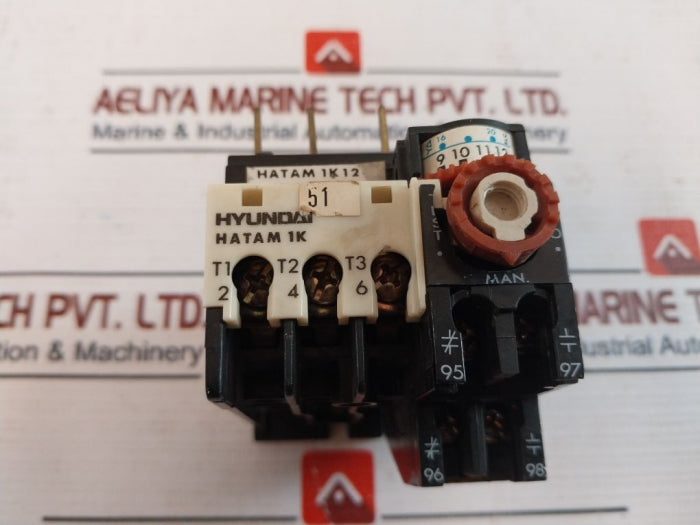 Hyundai Electrical Hatam 1K Thermal Overload Relay 600Vac 5A