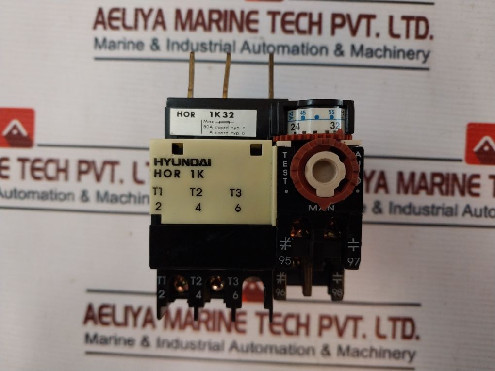 Hyundai HOR 1K Thermal Overcurrent Relay 5A 660V