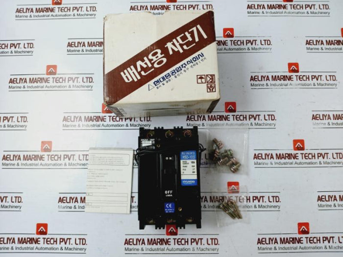 Hyundai Hsd-103 Mold Case Switch Molded Circuit Breaker 3 Pole 660V 50 Hz/60 Hz