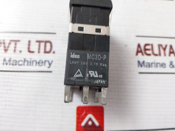 Idec Mc3d Control Unit Push Button 28V 0.7W Max