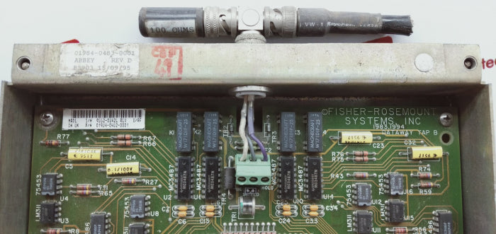 Fisher Rosemount 01984-0483-0001 PCB rev d