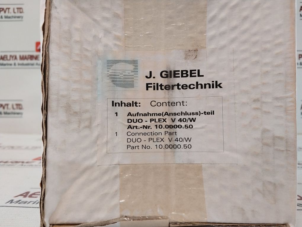 J.Giebel Filtertechnik Duo-plex V 401-w Adsorber Cartridge Kit