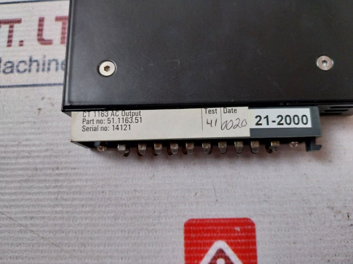 Jensen Ct 1163 Ac Output Module 51.1163.51