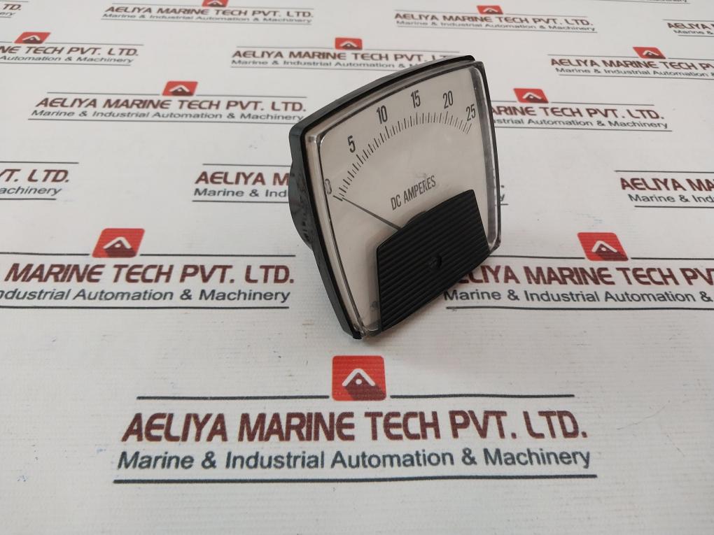 Jewell Rt3Pb-daa-025-nl-0 Dc Amperes Panel Meter