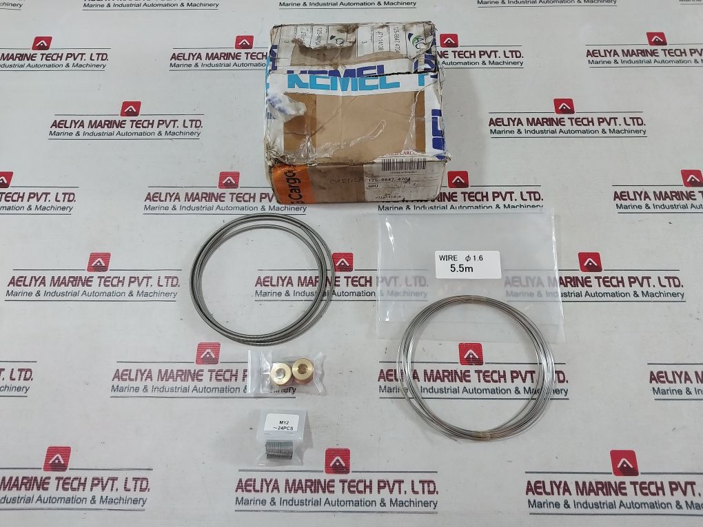 Kemel M12 Fwd Shaft Seal Parts And Toothed Lock Washer Set