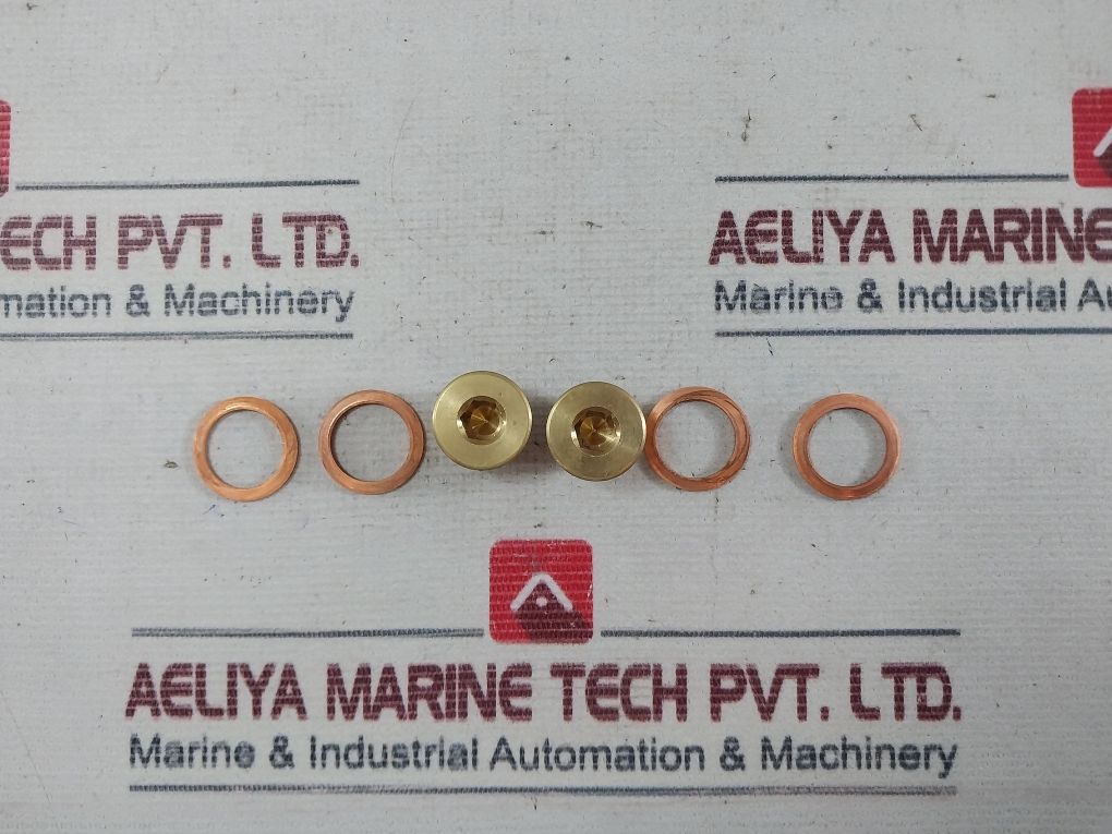 Kemel M12 Fwd Shaft Seal Parts And Toothed Lock Washer Set