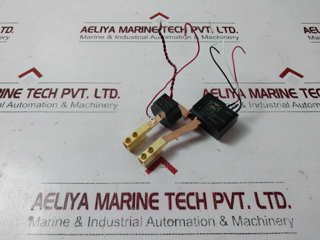 Lot of 2X KG TECHNOLOGIES K119X-D012P-1BT-90A-C1049 High-Power Latching Relay