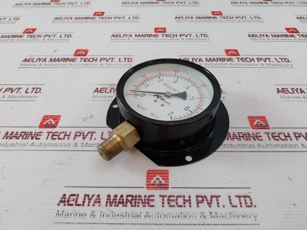 Kk Gauges 0-7 Kg/Cm2 Pressure Gauge 0-100 Lb/In2