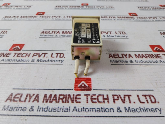 Kori Seiki S-SF4 Magnetic Counter AC 100/110V 15 Imp/S