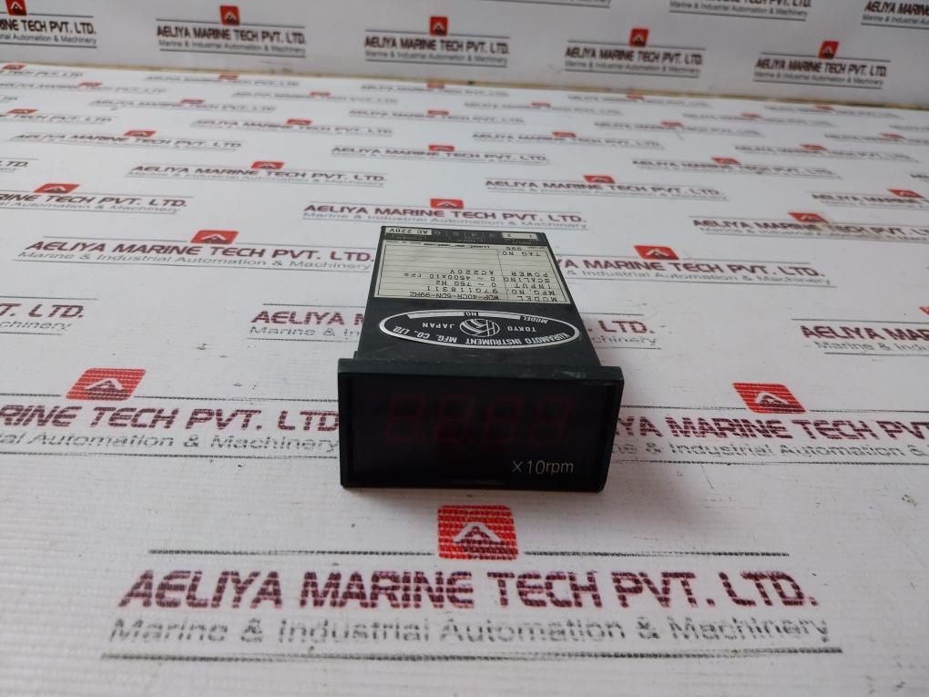 Kuramoto Instrument Wdp-40Cr-5Dn-99Hz Digital Scaling Meter 97G118311, 220 V