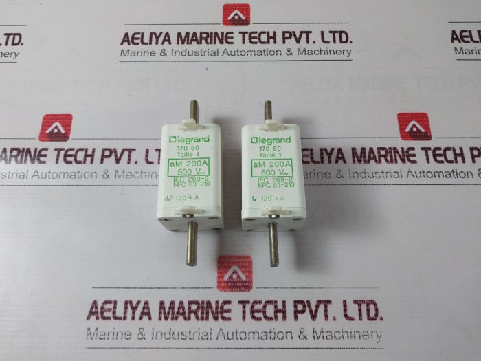 Legrand 170 60 Am 200A 500V Fuses Iec 269-2