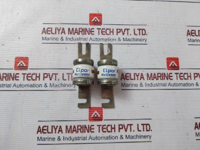 Lot Of 2X Elpor Btp Fuse 32A 500V