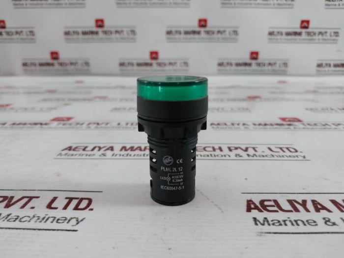 Lot of 2X Giovenzana PLML2L12 LED Indicator AC/DC 12V 20mA IEC60947-5-1
