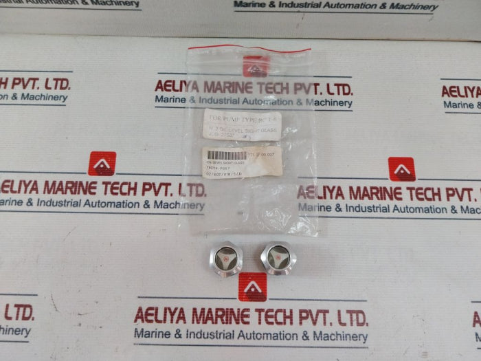 Lot Of 2X Na Oil Level Sight Glass For Pump Type Bc T-6