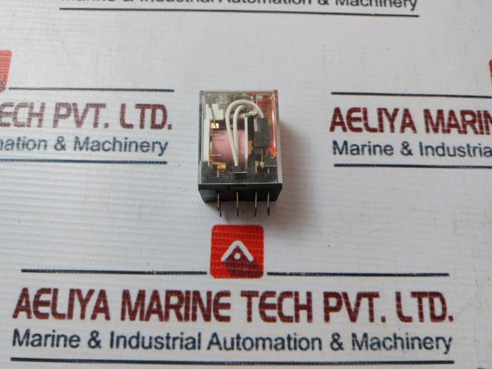Lot of 2X Omron MY4IN Miniature Power Relay 5A 24Vac