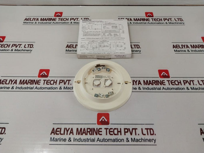 Lot Of 2X Siemens Db-11 Automatic Fire Detector Base 575-294194