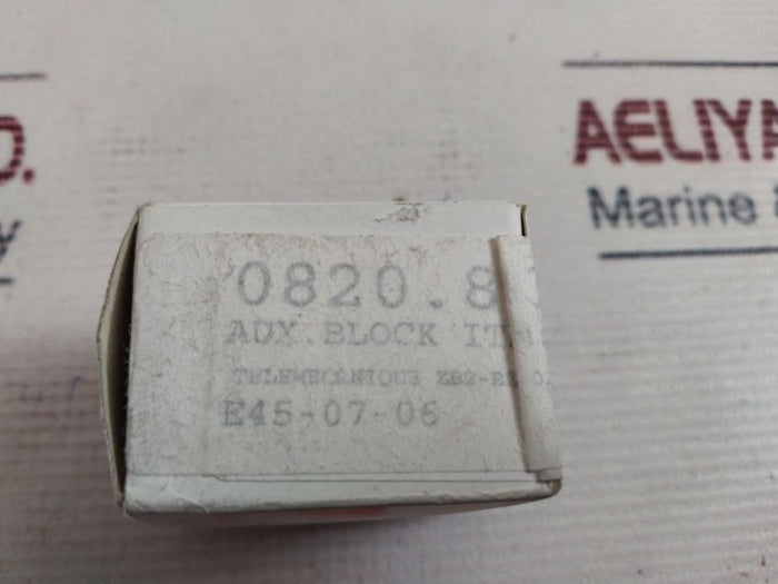 Lot of 2X TELEMECANIQUE ZB2-BE102 Auxiliary Contact Block For Switch 240V