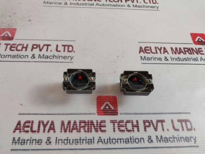 Lot of 2X TELEMECANIQUE ZB2-BE102 Auxiliary Contact Block For Switch 240V