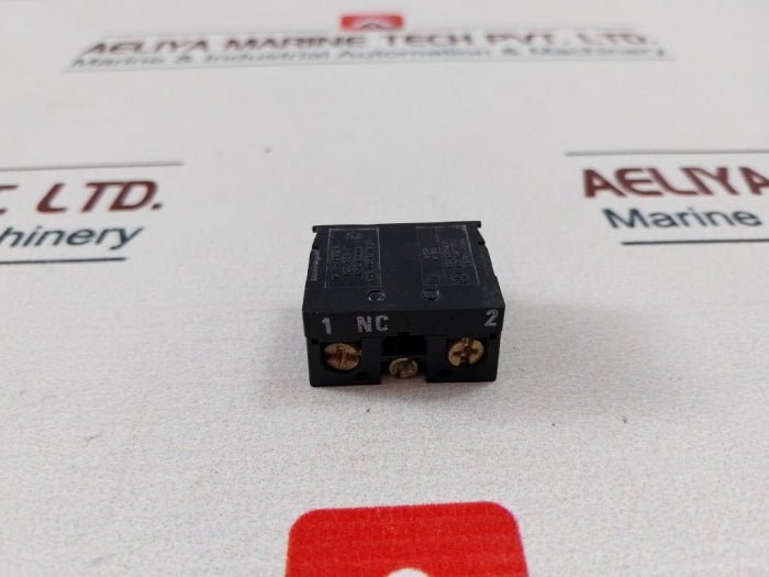 Lot of 2X TELEMECANIQUE ZB2-BE102 Contact Block 10A-500V 755400-0027