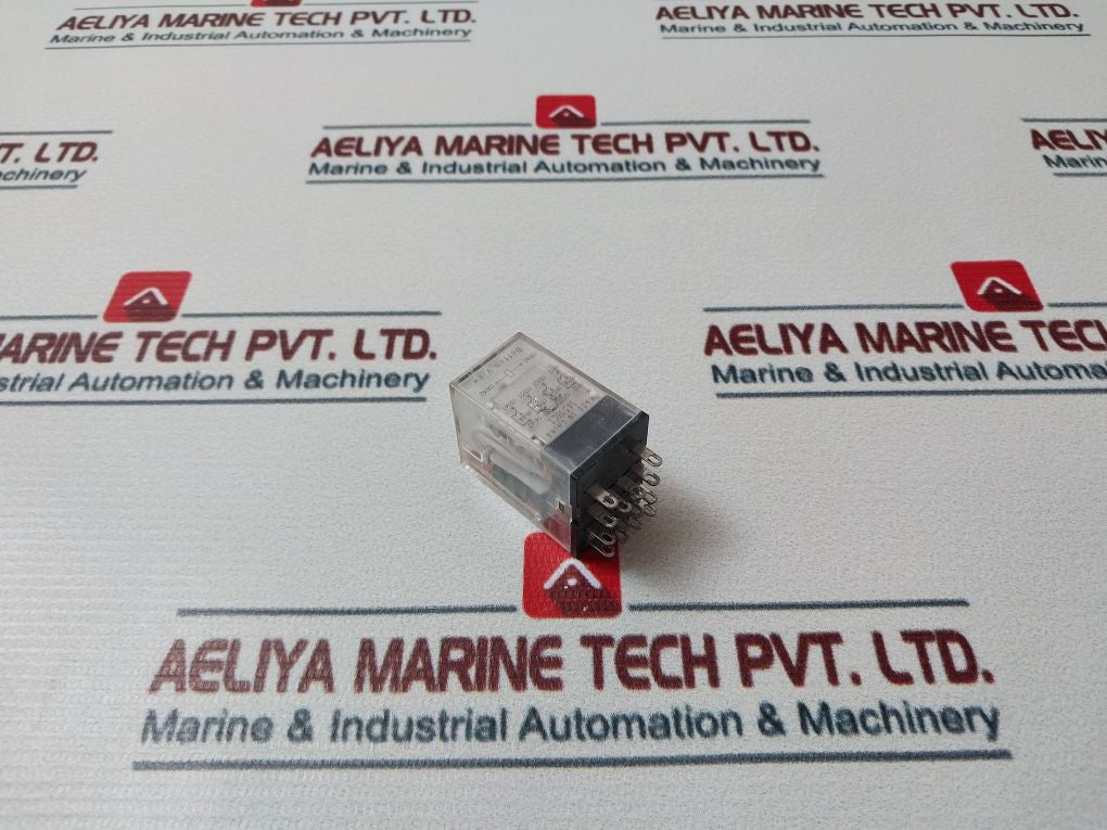 Lot Of 4X Omron My4-Gs Relay 3A 30Vdc 250Vac