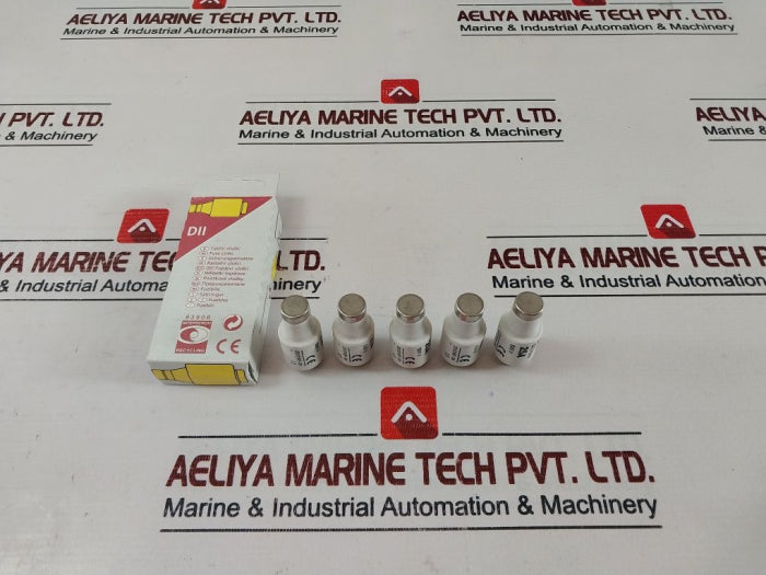 Lot Of 5X Eti Dii 25A Fuse Links 500V