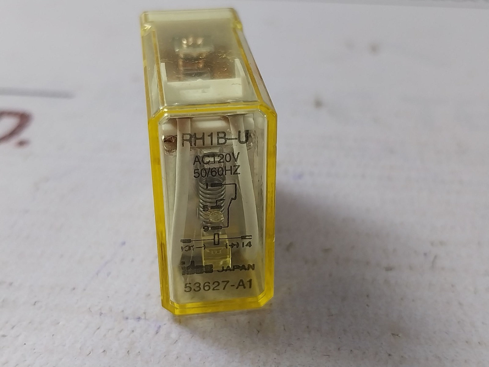 Lot of 5X Idec RH1B-U General Purpose Relay AC120V 50/60Hz