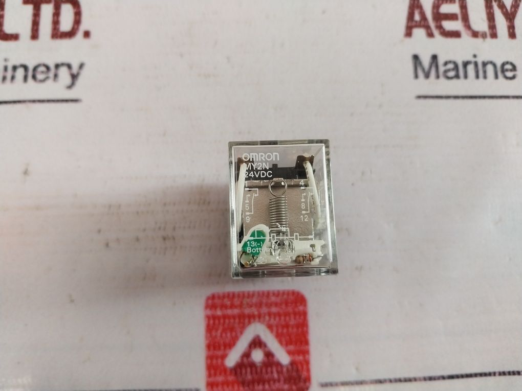Lot of 6X Omron My2n Coil Power Relay 6167b 24vdc