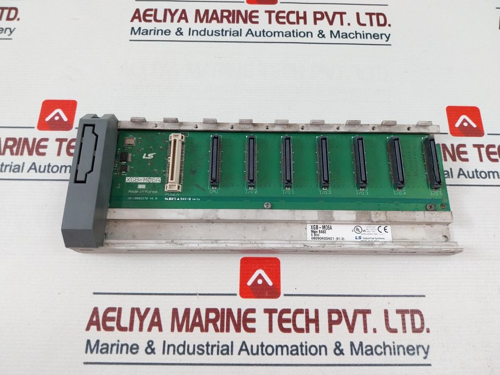LS XGB-M06A PLC Base Board 6 Slot