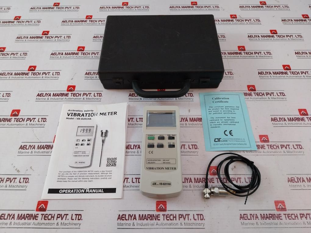 Lutron Vb-8201Ha Electronic Vibration Meter