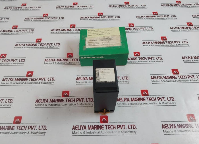 M-system Sv-a6-r Signal Transmitter 4-20Ma Input 1-5V Output 24V Dc, 4331000016