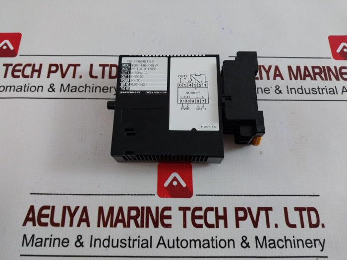 M-system W2Rs Rtd Transmitter W2Rs-4A6-r/Bl/N Pt 100 0-150°C