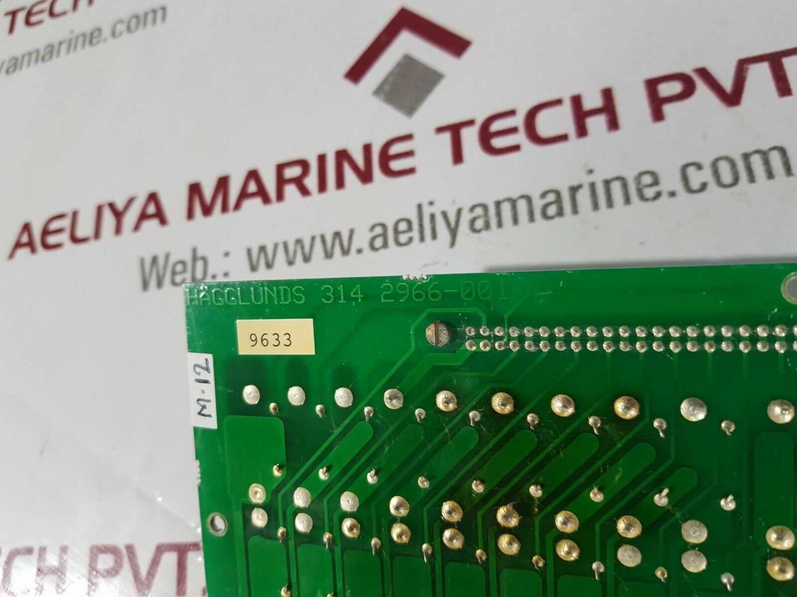 Macgregor hagglunds 314 2966-001 pcb card