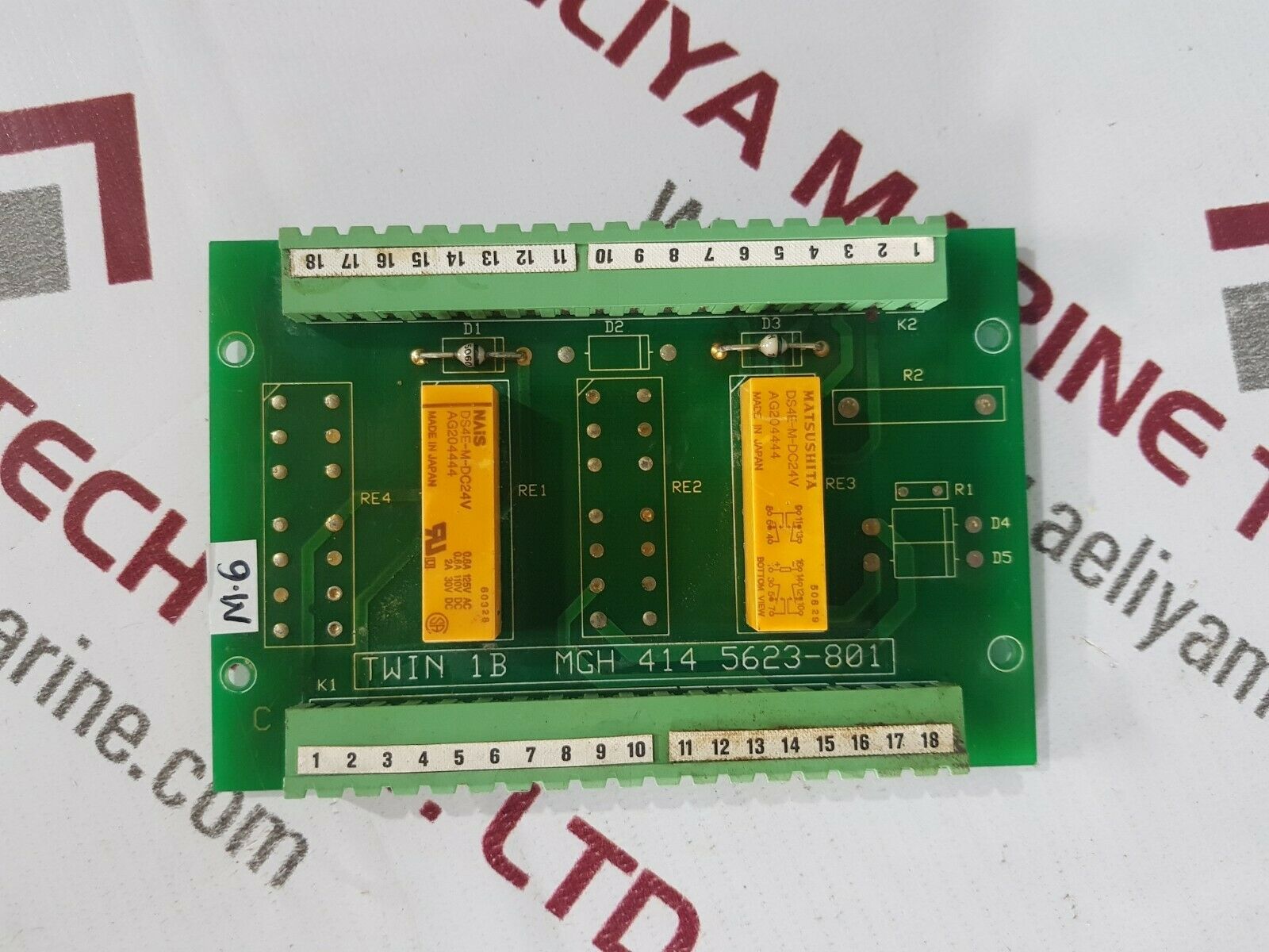 macgregor-hagglunds 414 5623-801 pcb card mgh 414 5623-801