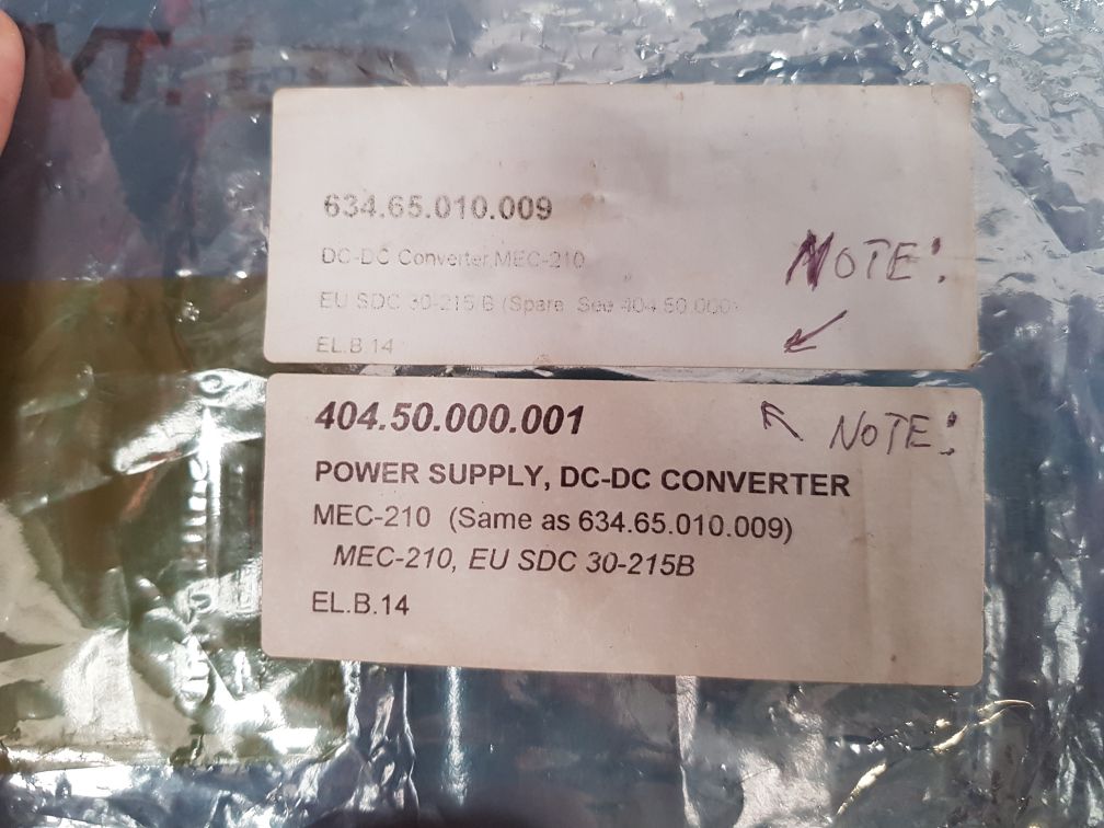 Mar-el Mec 210 Dc-dc Converter Power Supply 19-32V Dc Input