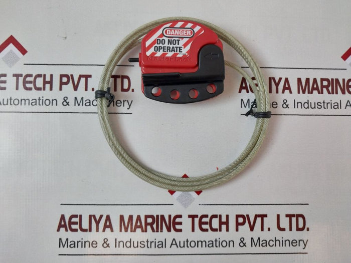 Master Lock S806 Adjustable Cable Lockout 4Mm X 6’(1.8M)