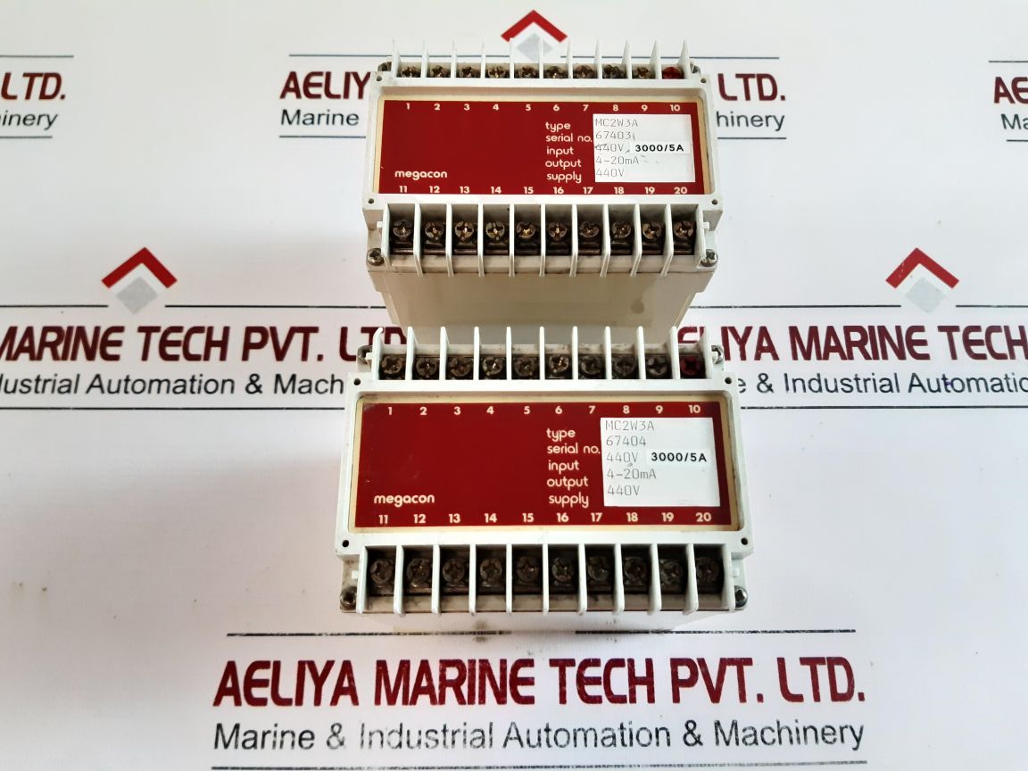 Megacon Mc2W3A Relay 440V Output 4-20Ma