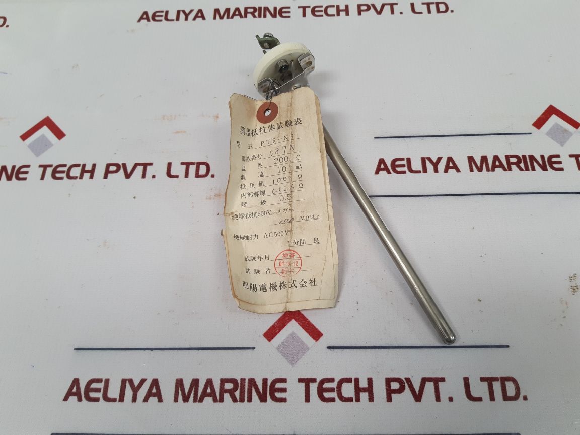 Meiyo Electric Ptr-n7 Thermo Resistance Bulb