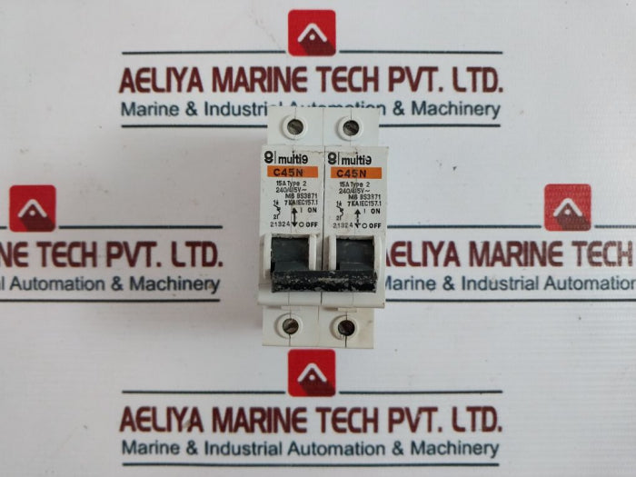 Merlin Gerin C45N Multi 9 Circuit Breaker 240/415V