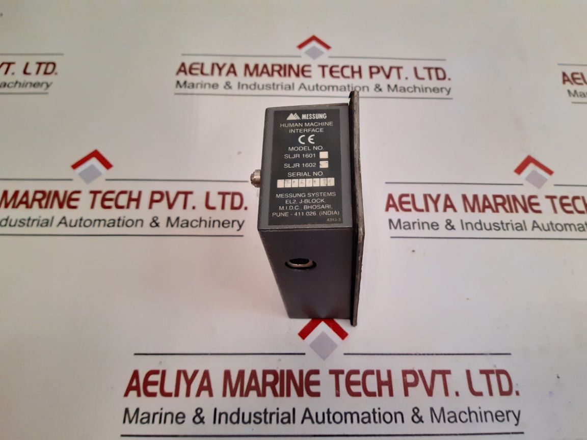 Messung SLJR 1602 Human Machine Interface 4393-3