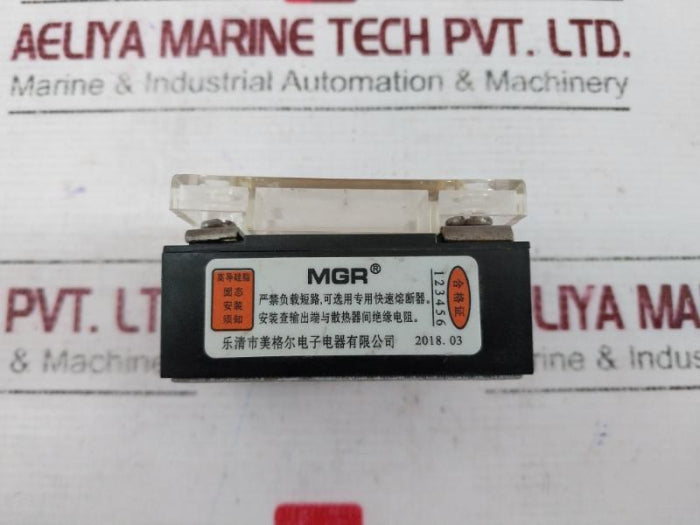 Mgr Mgr-1 Dd220D10 Solid State Relay 3-32Vdc Control 5-220Vdc