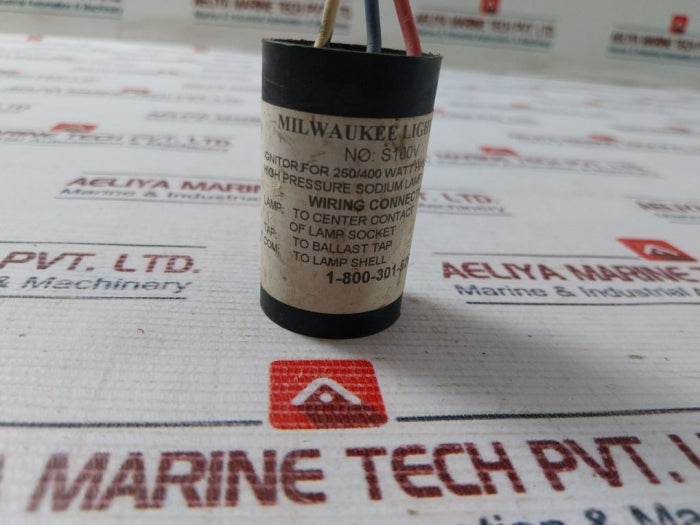 Milwaukee S100V High Pressure Sodium Lamp 250W