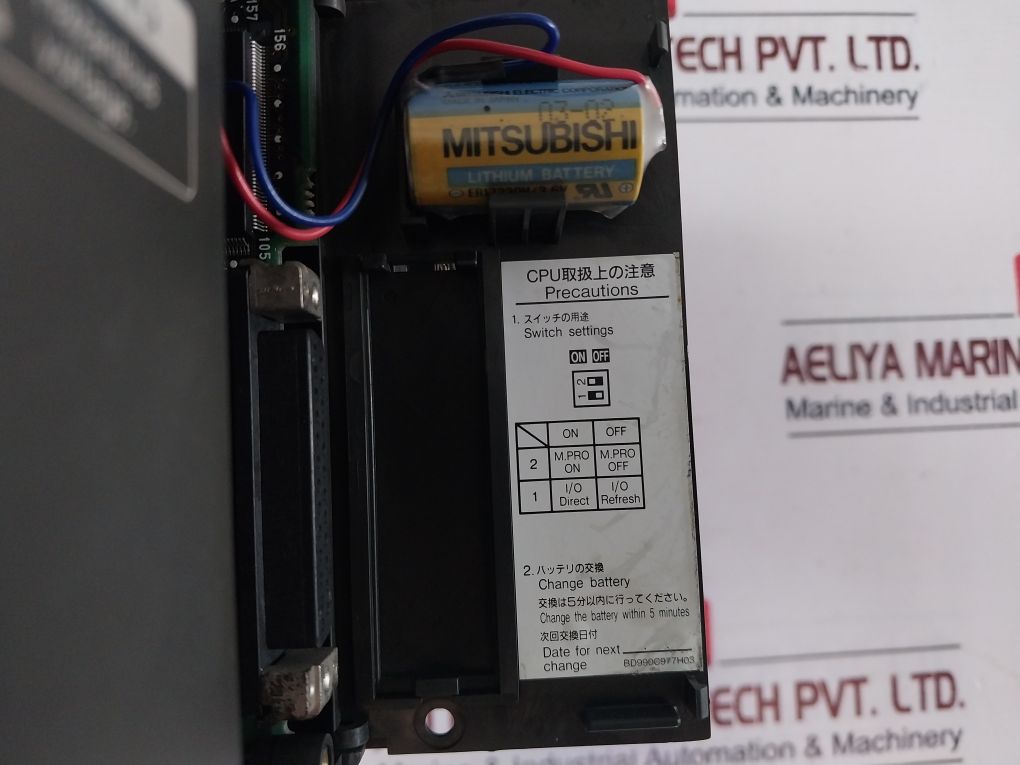 Mitsubishi Electric A1Sjhcpu Cpu Unit 100-120/200-240Vac
